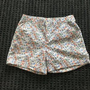 Gap Girl Flower Print Shorts (Size 18)